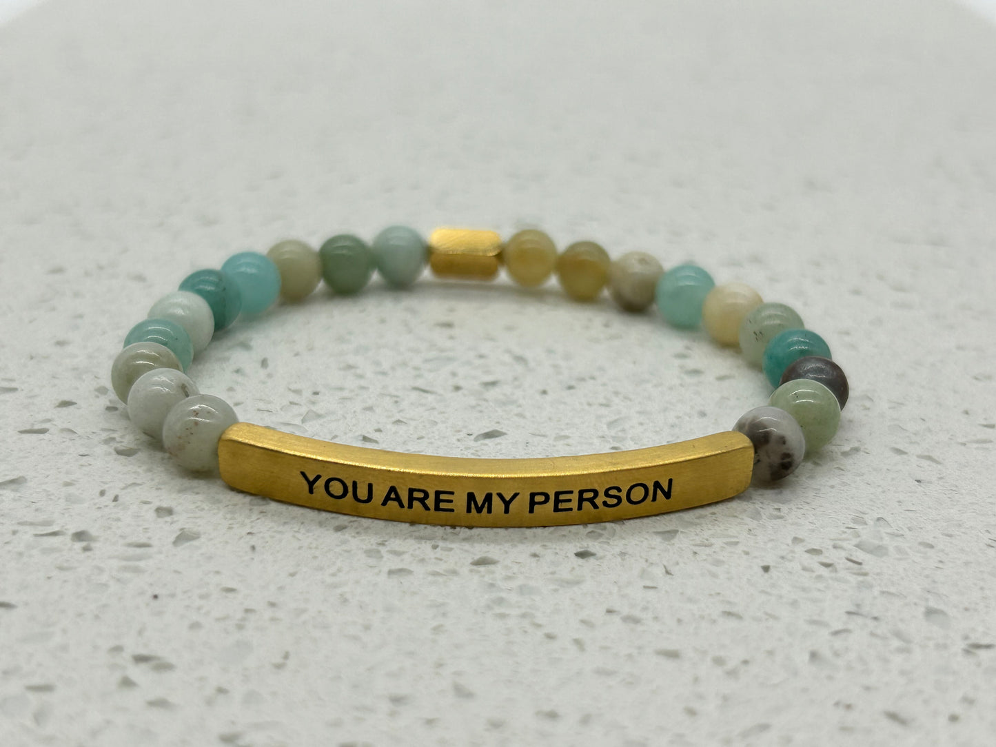 YOU ARE MY PERSON (1 pulsera con placa)