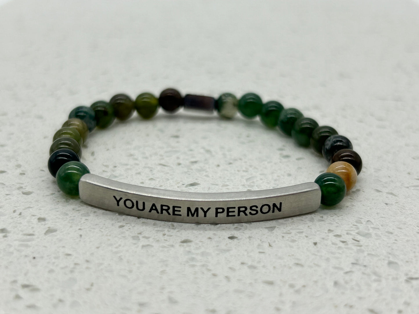 YOU ARE MY PERSON (1 pulsera con placa)